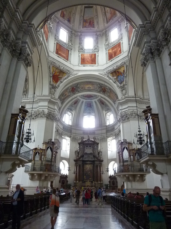 Near the entrance to the cathedra