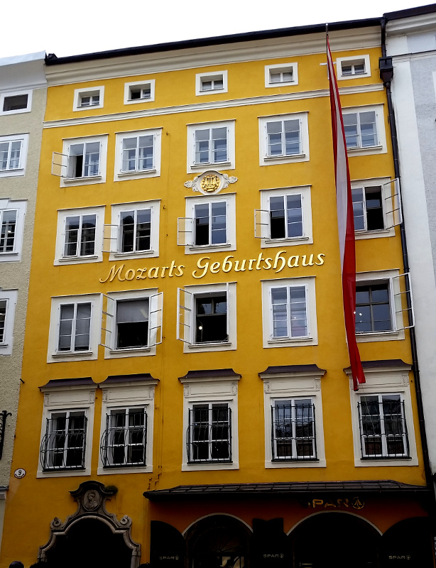 Home of Wolfgang Amadeus Mozart