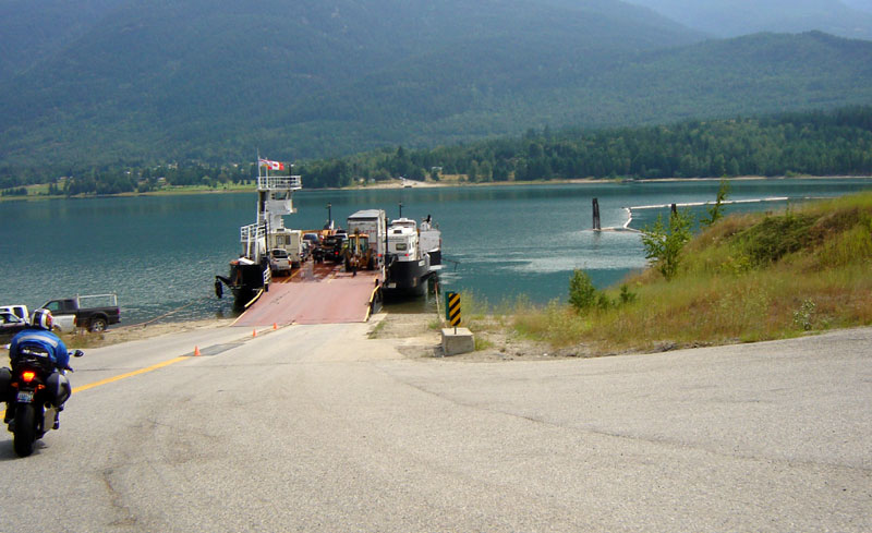 ferry at Lower Arrow Lake