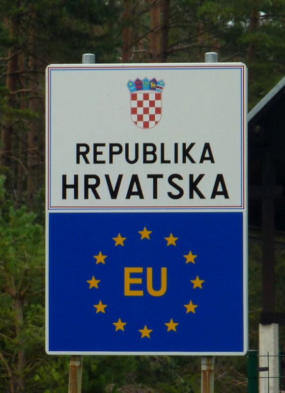 Border between Croatia and Slovenia