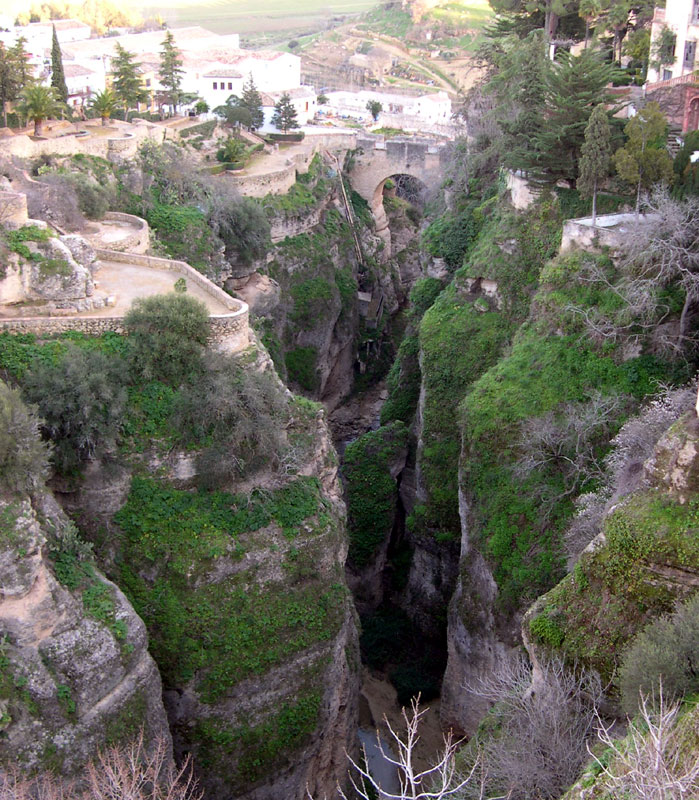 El Tajo canyon