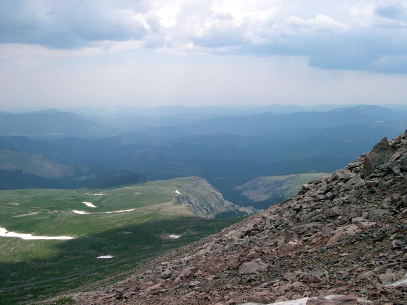 View from Mount Evans