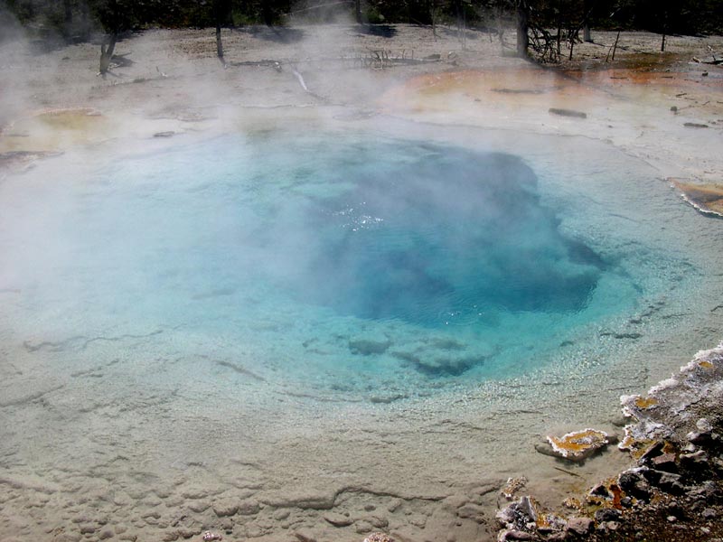 boiling hot pools