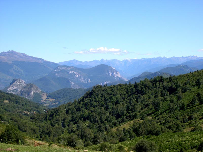 French Pyrenees along route D117